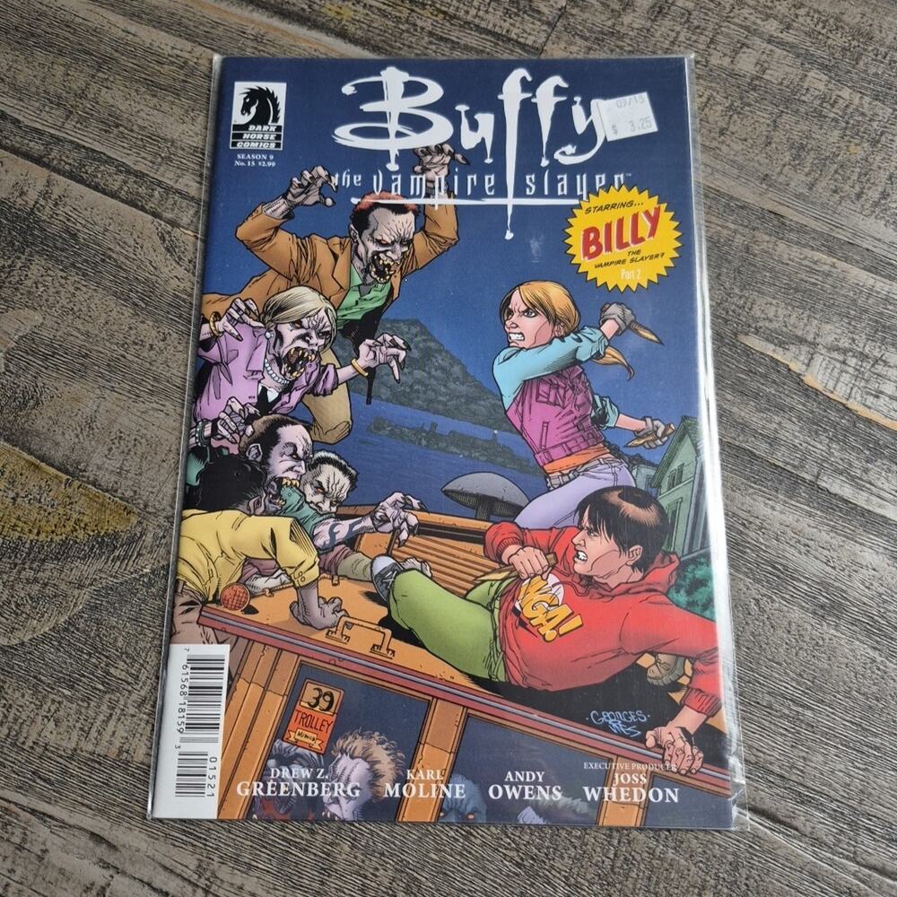 Buffy the Vampire Slayer Comic Season 9 #15 Billy Part 2 Dark Horse Jeanty Owens